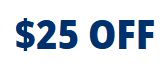 $25 OFF Valvoline