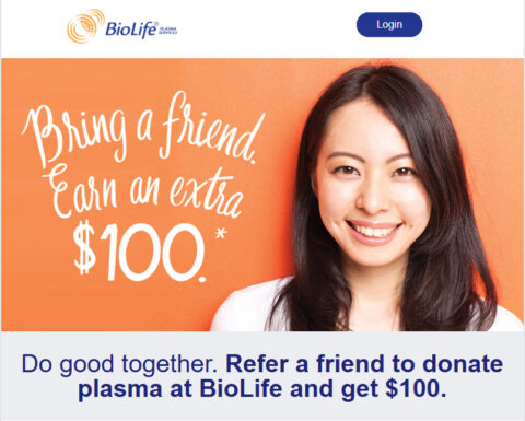 $100 BioLife Buddy Bonus